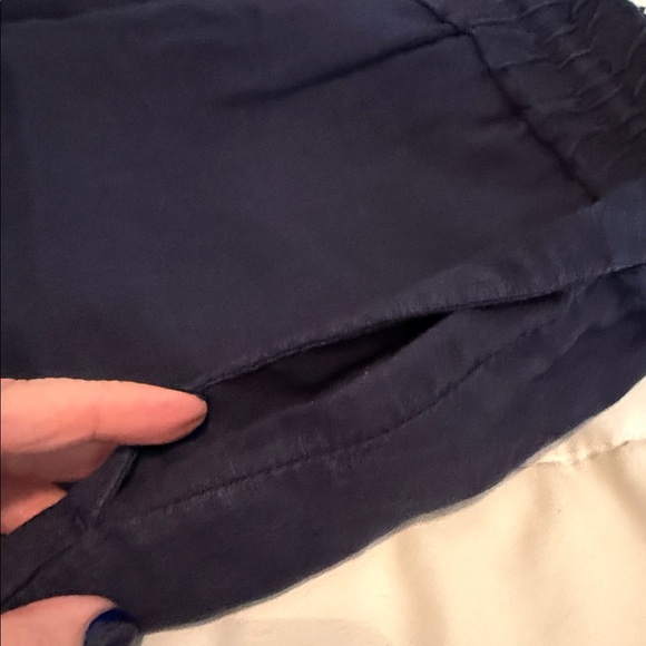 J. Crew navy Wide Leg cropped pants - Picture 4 of 5